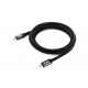 Equip 128382 cable USB 2 m USB4 Gen 2x2 USB C Negro